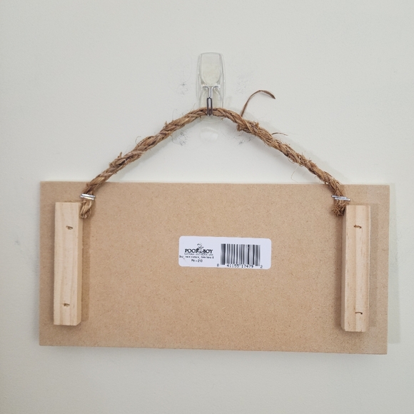 Poor Boy Dogs have owners - Cats have staff wooden hanging sign - Picture 4 of 6